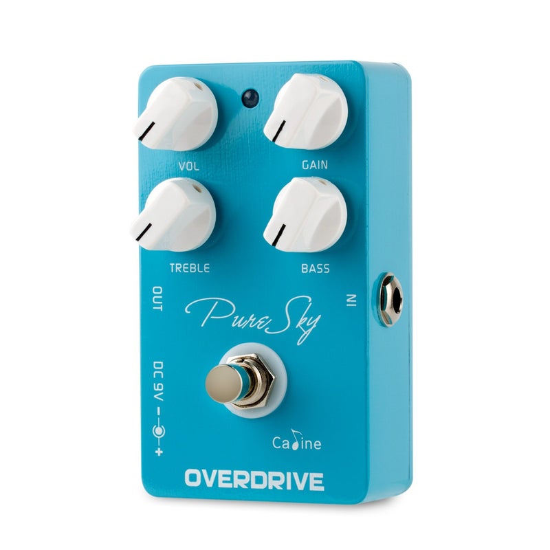 Caline CP-12 Pure Sky Guitar Pedal Effect Highly Pure and Clean Overdrive Guuitar Fx - Image 2